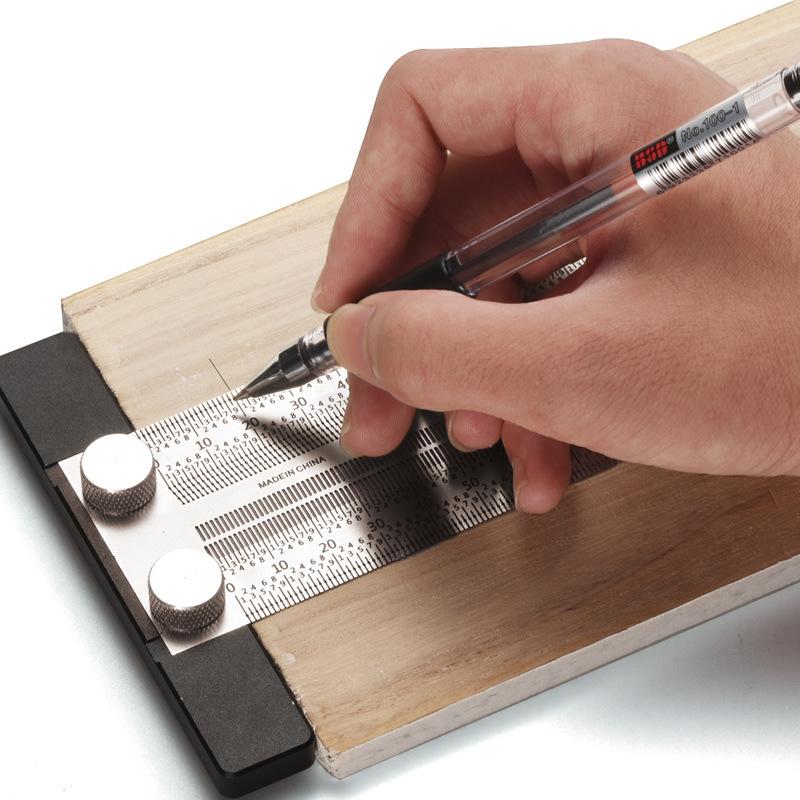 Woodworking And Carpentry - 스테인리스 스틸 고정밀 T형 홀 자,