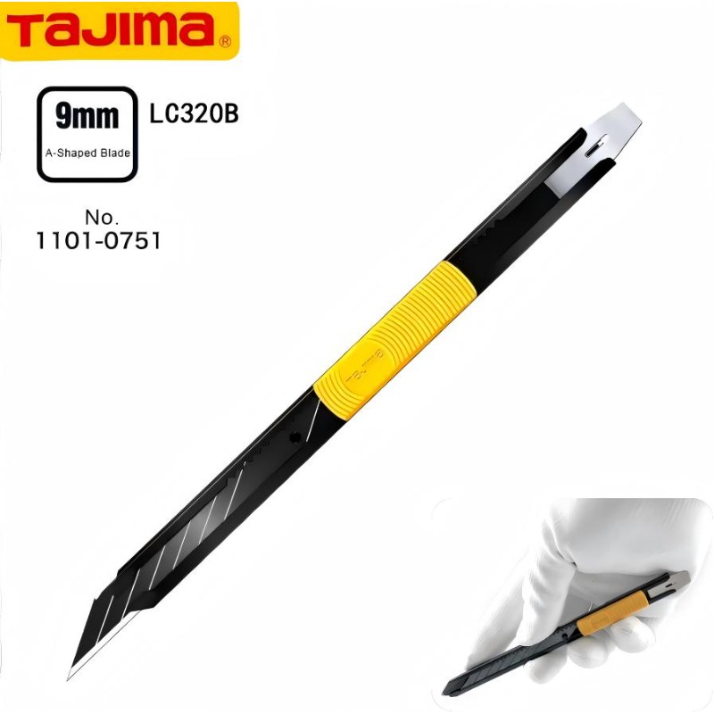 Woodworking Artisans - TAJIMA LC320B 미니 장인 칼, 9mm