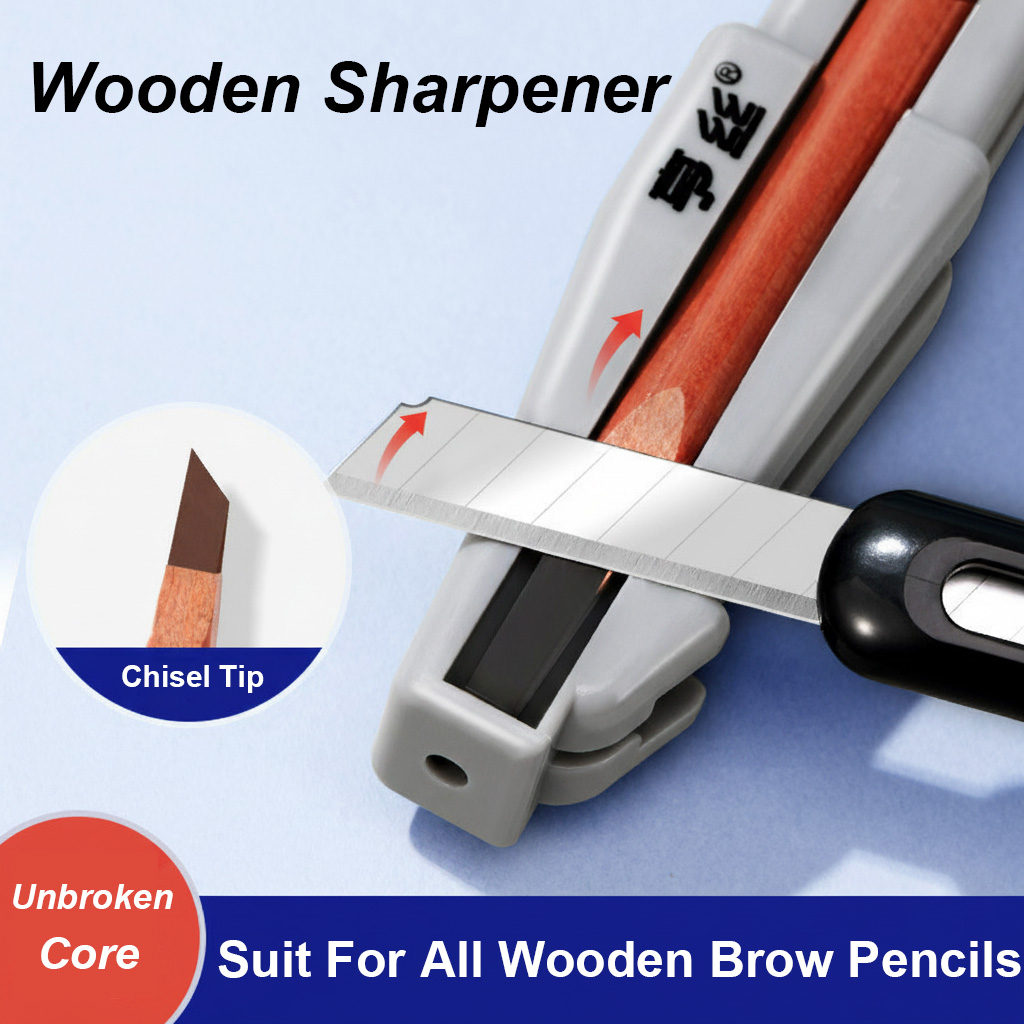 Woodworking Tool - 나무 눈썹 연필 샤프너, 끊어지지 않는