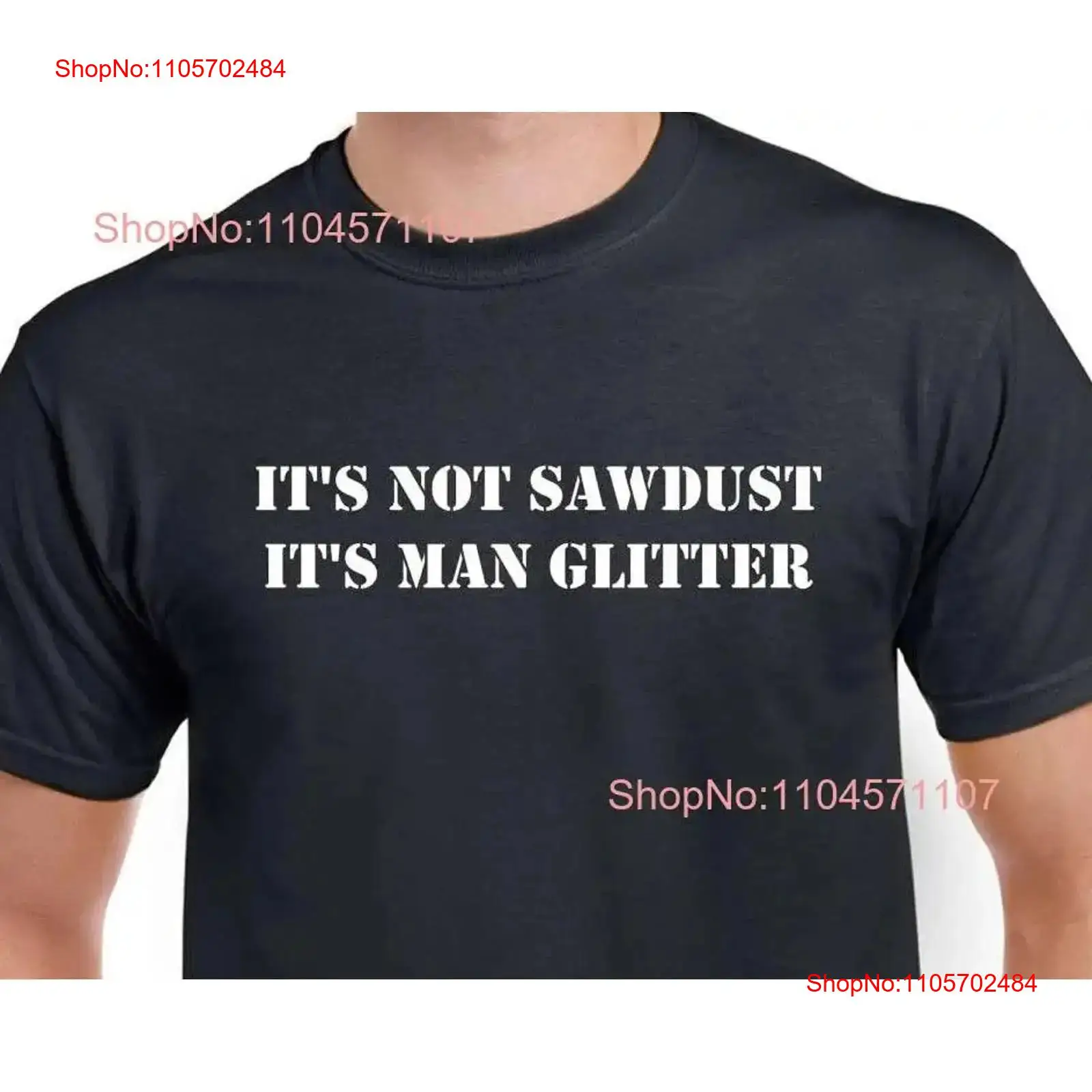 Woodworking Artisans - Its Not Sawdust Man 글리터 티셔츠