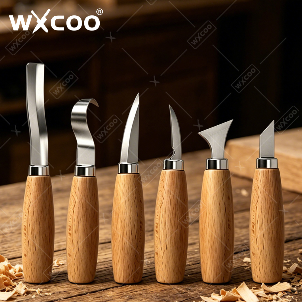 Woodworking Man - WXCOO 인체공학적 목공 조각용 훅 치즐