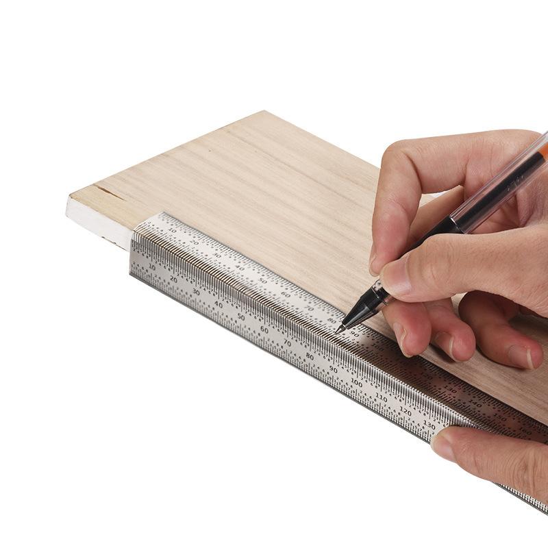 스테인리스 스틸 고정밀 T형 홀 자, DIY 애호가 목 - Woodworking And Carpentry 리뷰 및 가격