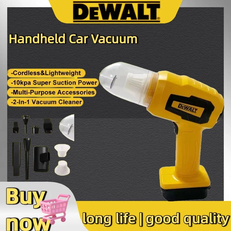 DEWALT 휴대용 자동차 진공 청소기 10Kpa 무선 - Woodworking Vacuum Press 리뷰 및 가격