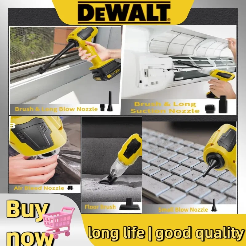 DEWALT 휴대용 자동차 진공 청소기 10Kpa 무선 - Woodworking Vacuum Press 리뷰 및 가격