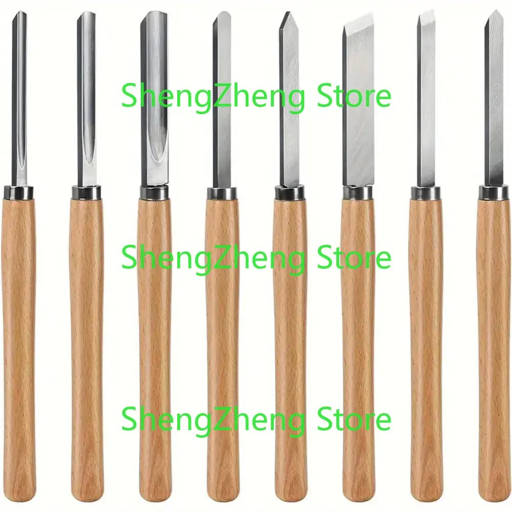 8Pcs 전문 목재 터닝 치즐 세트 고속 강철 블레이드 - Skew Chisel Wood 리뷰 및 가격
