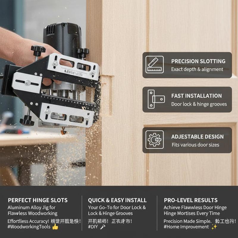 알루미늄 합금 모티스 템플릿 13x6인치, 실내문, 캐 - Woodworking Tool 리뷰 및 가격