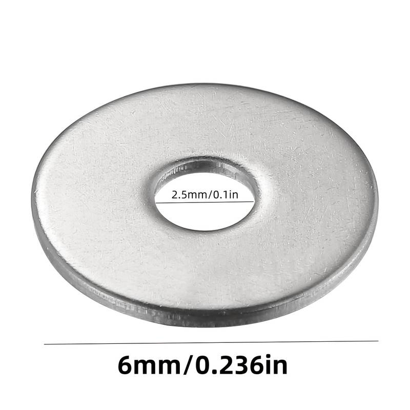 300개 M2.5 x 6 x 0.5 스테인레스 스틸 플 - Xfactory Woodworking 리뷰 및 가격