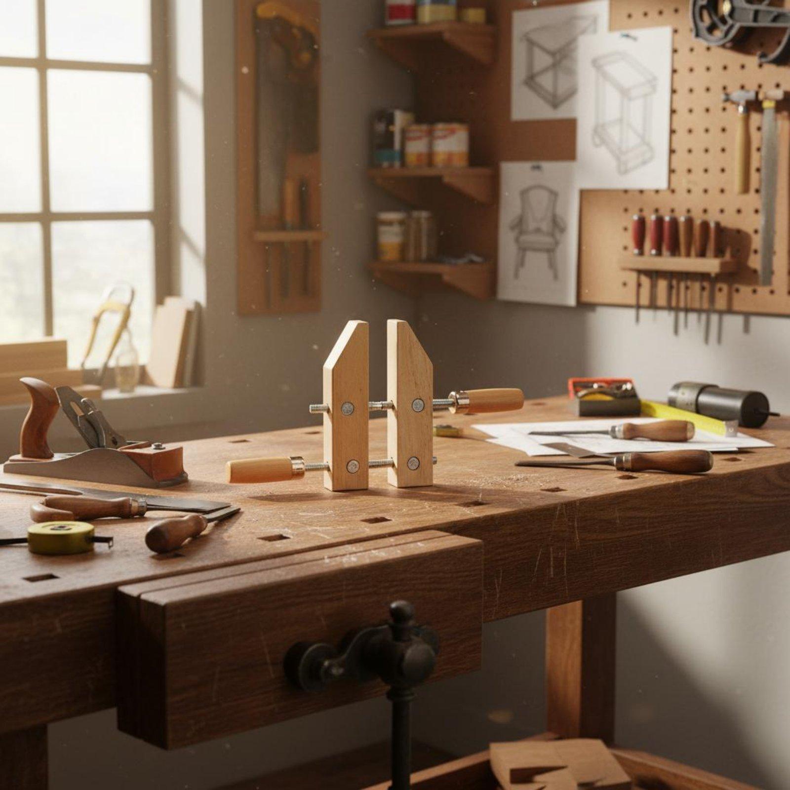 목공 조절식 클램프 고무나무 스틸 목공 클램프 악기 수 - Woodworking And Carpentry 리뷰 및 가격