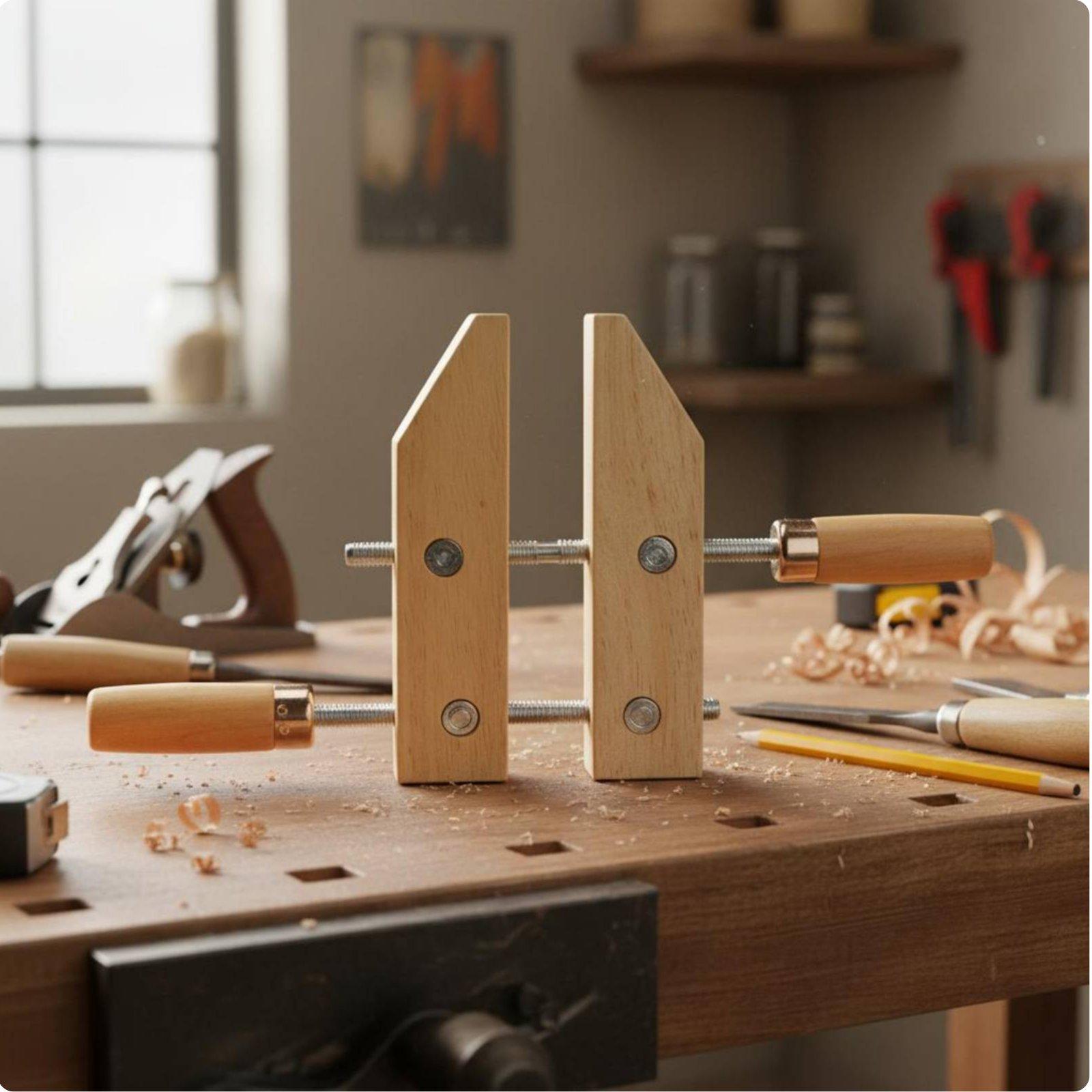 목공 조절식 클램프 고무나무 스틸 목공 클램프 악기 수 - Woodworking And Carpentry 리뷰 및 가격