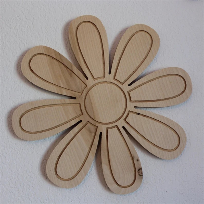 나무 데이지 벽 꽃 장식 보헤미안 스타일 아이 방 벽  - Woodworking For Beginners 리뷰 및 가격