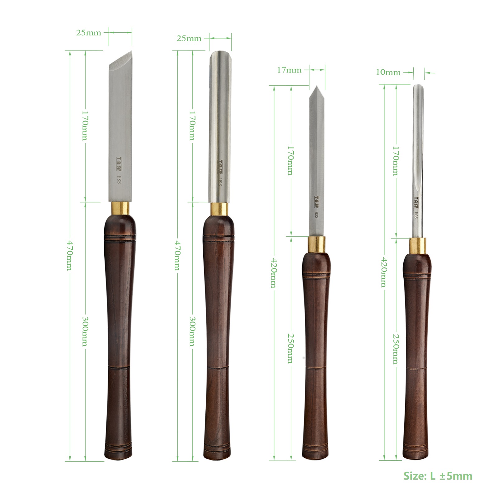 TASP 4종 HSS 목공 터닝 치즐 세트, 러핑 고우 - Skew Chisel Wood 리뷰 및 가격