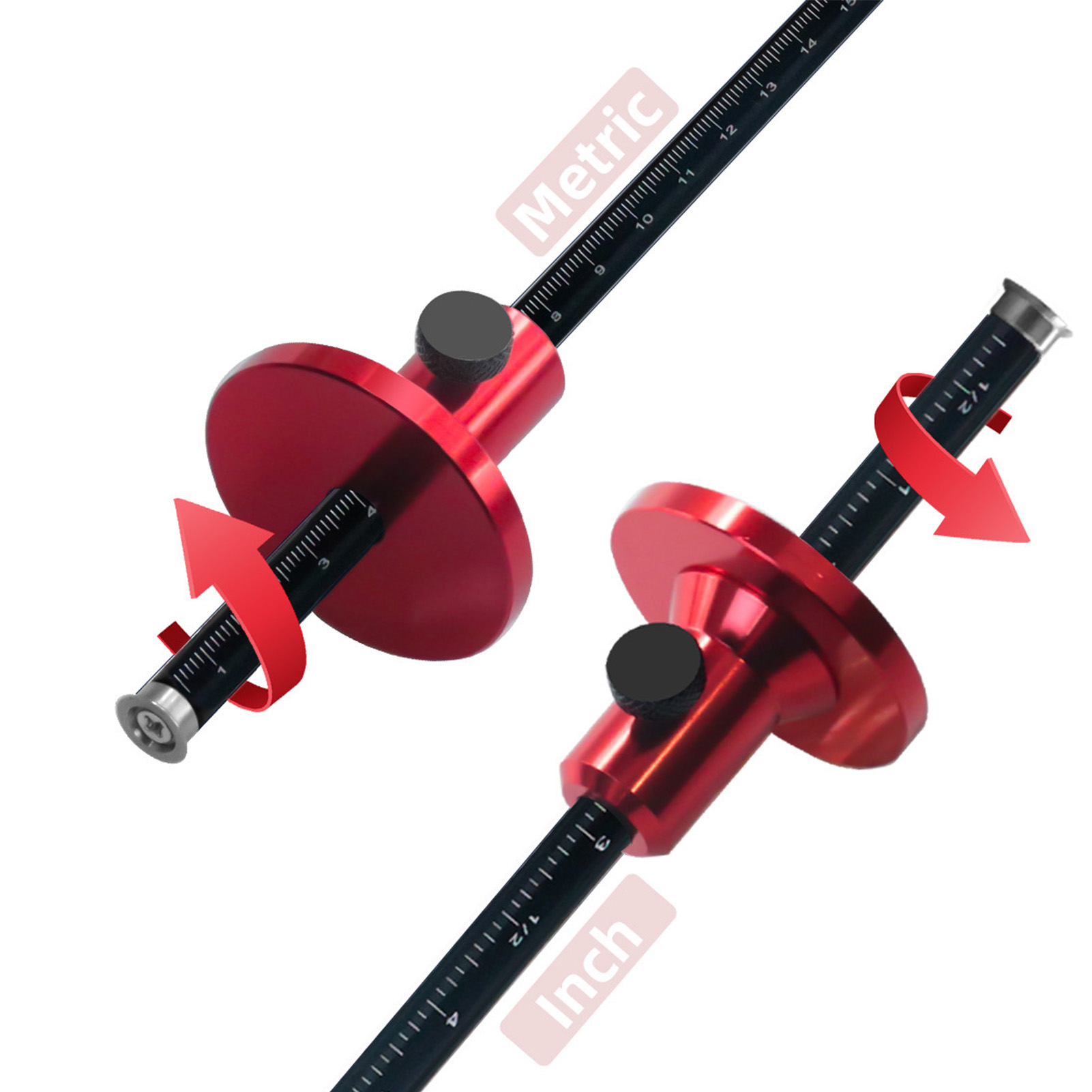 유럽식 휠 마킹 게이지 알루미늄 합금 스크라이버 목공  - Marking Gauge Tool 리뷰 및 가격