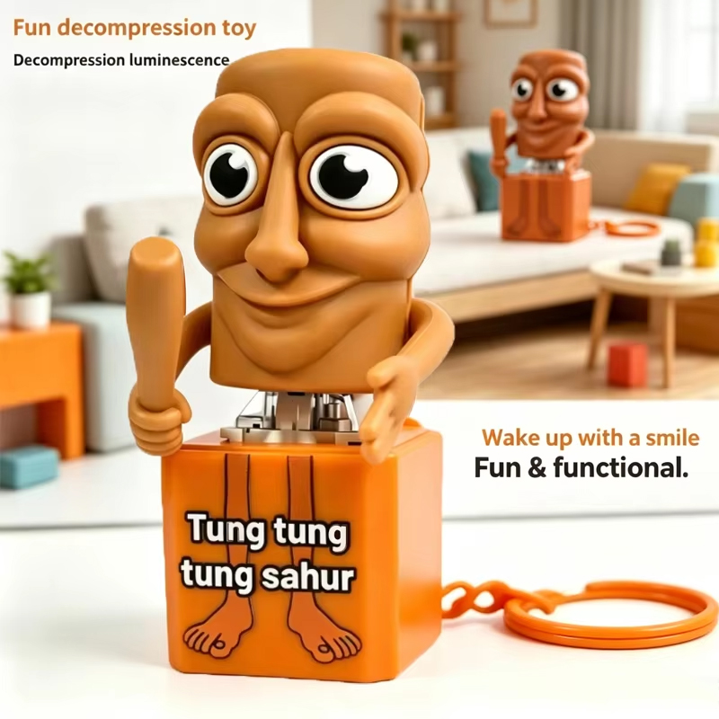 새로운 Tung Tung Tung Sahur 키 체인  - Woodworking For Beginners 리뷰 및 가격
